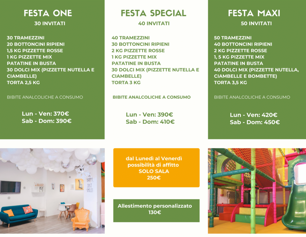 Listino offerte sala feste roma sud cinecittà tuscolana appia